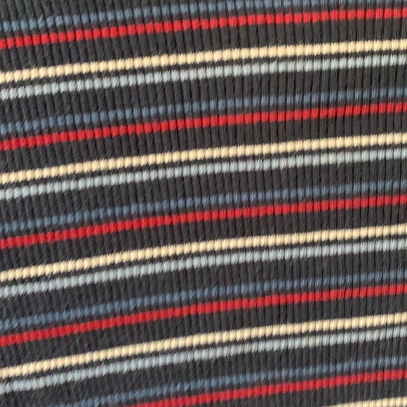 Brandy Melville T-Shirt red,white,blue stripes - Picture 3 of 4